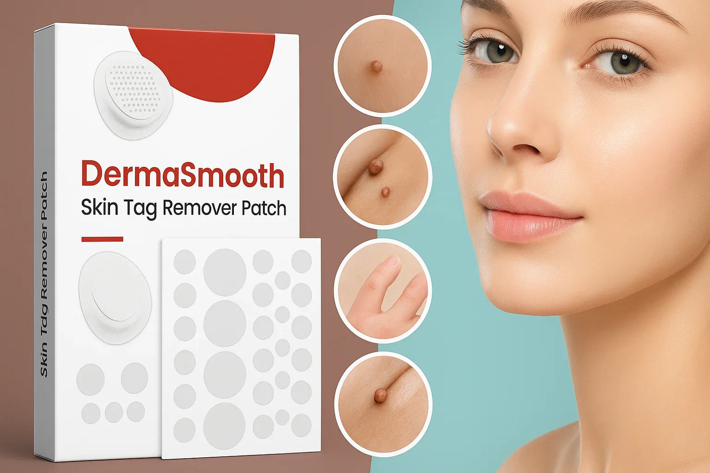 Derma Smooth Skin Tag Removal Patch